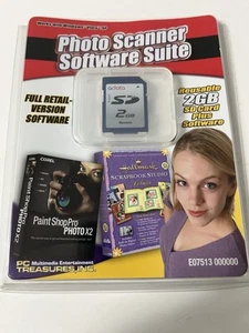 Photo Scanner Software Suite - Corel Paint Shop Pro & Hallmark Scrapbook Studios - Picture 1 of 3