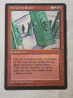 NM An-Zerrin Ruins Homelands Mtg Magic the Gathering - Image 1 of 2