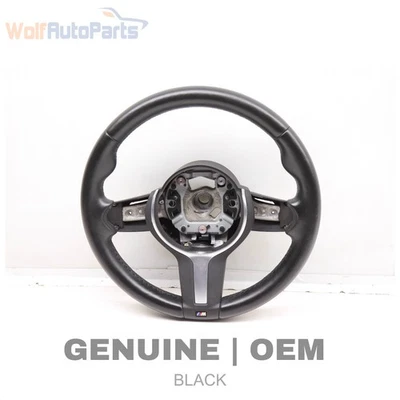 2017-2020 BMW 440I XDRIVE - 3-Spoke Sport Steering Wheel (Leather) 7848339 - Image 1 of 4