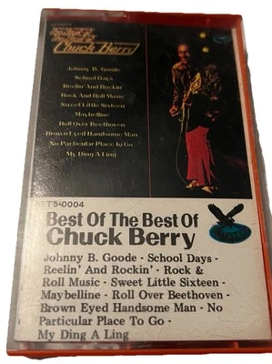 Chuck Berry-Best Of The Best  Cassette Tape 1978  Gusto Records Rare Label VHTF - Image 1 of 4
