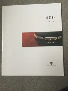 Rover 400 series large format sales Brochure IN VGC dated 1996 - Picture 1 of 3
