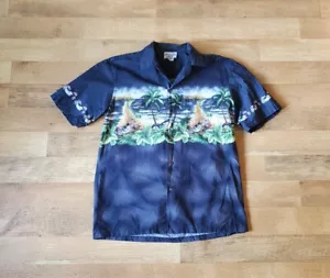 PACIFIC LEGEND ROPA Hombre Grande CHOPPERS Motocicleta Camisa Hawaiana Hecha EE. UU. - Imagen 1 de 6