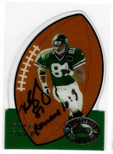 Kyle Brady Signed 1995 Playoff Contenders Rookie Kick Off Card #RKO 3 - Picture 1 of 1