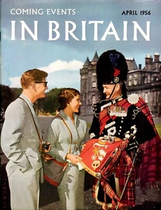 In Britain Coming Events Magazine April 1956 - Picture 1 of 3