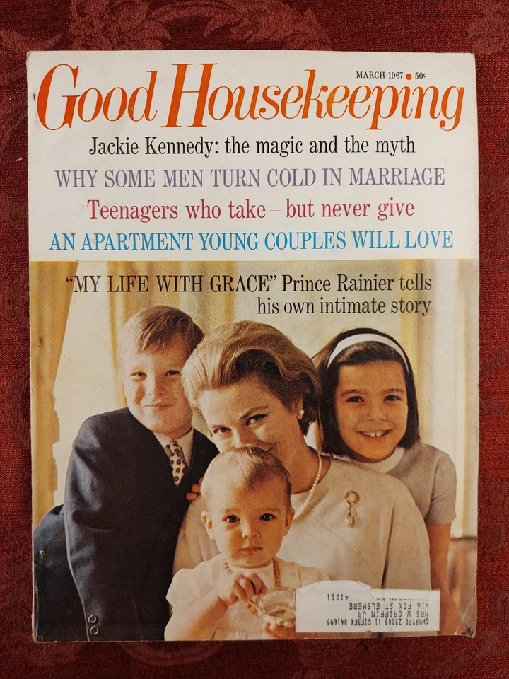 GOOD HOUSEKEEPING March 1967 PRINCESS GRACE Susan Morrow Joanne Greenberg - Image 1 of 1
