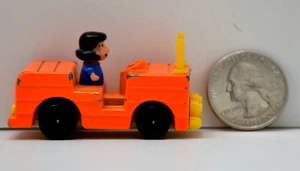 Peanuts Lucy Psychiatric Help Orange Truck Aviva Diecast Japan 1958 Model C25 - Picture 1 of 9