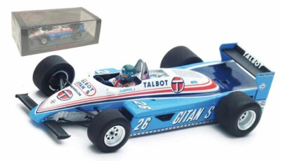 Spark S4817 Ligier JS19 #26 GP de Mónaco 1982 - Jacques Laffite escala 1/43 Foto 1 de 4