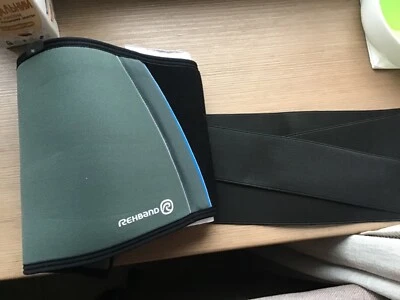 Cinturón de soporte trasero Rehband - XX-grande - negro Foto 1 de 4