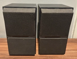 Bang & Olufsen 30W 4 Ohms Speakers Pair Of Beovox C30 Black Tested Working - Picture 1 of 13