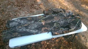 game winner thermal coveralls camo realtree size medium puffy warm hunting - Picture 1 of 12