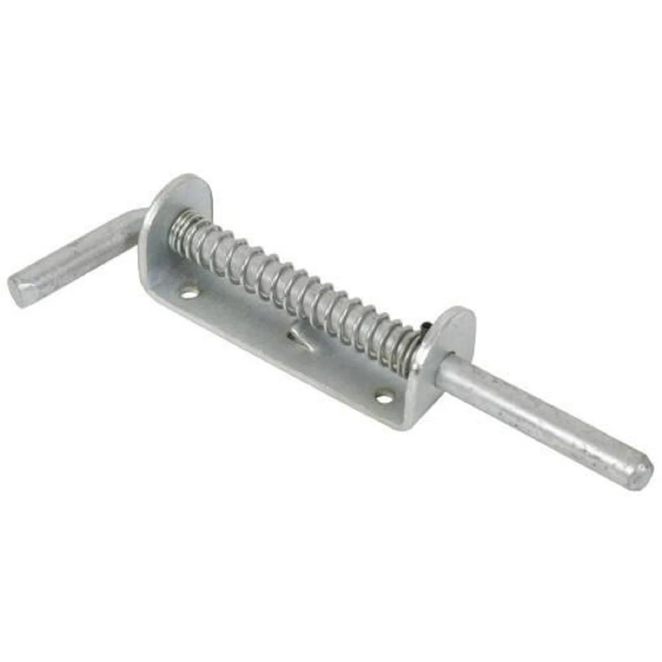 SPRING LOADED BOLT BZP 3/8", 1/2", 5/8" SHOOT - Image 1 of 1