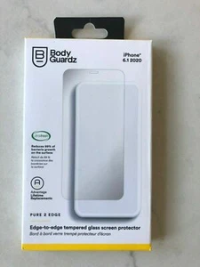 BodyGuardz Pure 2 Edge Extreme Drop Screen Protector iPhone 12/ iPhone 12 Pro - Picture 1 of 1