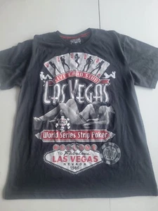 Las Vegas World Series Strip Poker Shirt Mens Size Xl Five Card Stud - Picture 1 of 4
