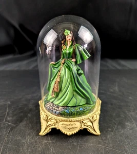 Gone With The Wind Glass Dome Figurine, Scarlett's Deception - Picture 1 of 7