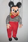 Vintage 60's Walt Disney MICKEY MOUSE Marionette Puppet Gund Mfg Co 2509135 RARE