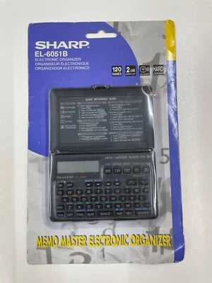 Sharp Memo Master EL-6051B Electronic Organizer NEW - Image 1 of 2