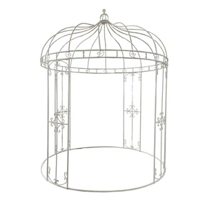 Garden Gazebo Round Cream - Picture 1 of 2