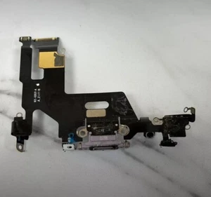 iPhone 11 Original Ladebuchse Flex Mikrofon Kabel Apple OEM Lila 821-02037 A2111 - Bild 1 von 5