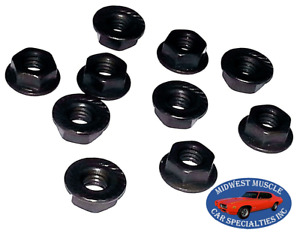 Ford Lincoln Mercury Shelby Factory Correct Firewall 5/16"-18 Nuts 10pcs CR