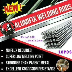 10PCS Universal Aluminum Solution Welding Flux-Cored Rods Wire Brazing Rods - Picture 1 of 14