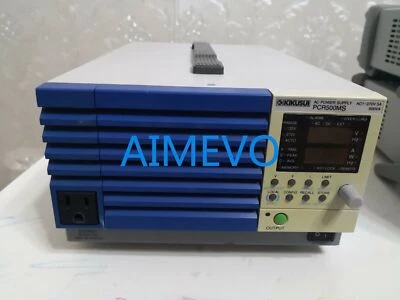 KIKUSUI PCR500M AC power supply - Image 1 of 4