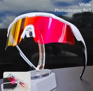 S&M Cycling Sunglasses Polarized Bicycle Bike Sports Glasses Men Sunglasses AUS - Picture 1 of 14