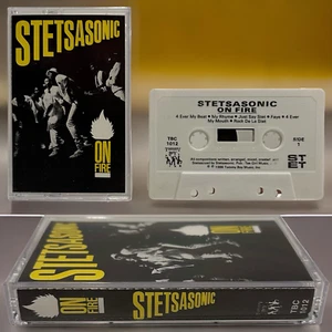 •STETSASONIC ~ ON FIRE• ~1986 OG PRESSING~ (CASSETTE TAPE) - Picture 1 of 6