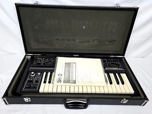 Vintage Rare Roland SH-2 37-Key Keyboard Analog Synth Synthesizer with Case! - Picture 1 of 14