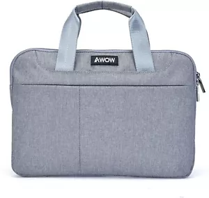 11 Inch Laptop Sleeve Bag with Handle Computer Tablet Portable Cover Case Grey - Picture 1 of 2