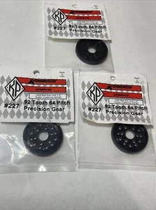 3 - KIMBROUGH 64 Pitch (64P) Spur Gear 92 Tooth (92T) KIM227 227 LOT - Picture 1 of 3