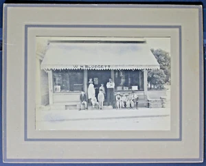 Scheda armadio 9 3/4"" x7 3/4"" W H Blodgett & Family Keokuk Iowa. Negozio PH22 - Foto 1 di 6