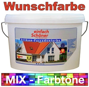 Wilckens Silikonharz Fassadenfarbe MIX - Sockelfarbe Farbe - WUNSCHFARBE ! - Bild 1 von 11
