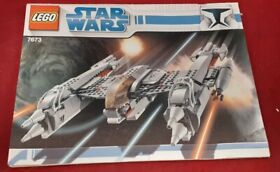 Lego Star Wars P-38 Magna Guard Starfighter instructions only book #7673