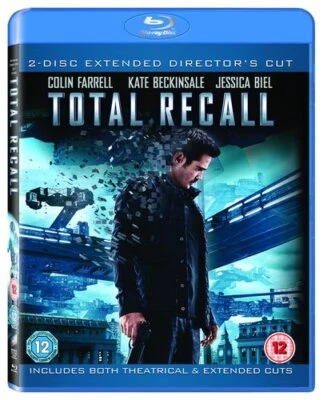 Total Recall Blu-ray (2012) Kate Beckinsale, Wiseman (DIR) cert 12 2 discs - Image 1 of 2