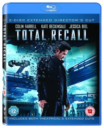 Total Recall Blu-ray (2012) Kate Beckinsale, Wiseman (DIR) cert 12 2 discs - Image 1 of 2