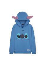 Disney Kids Boys Stitch Over The Head Hoodie Longsleeved Sweatshirt