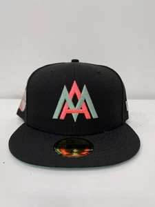 Miami Amigos New Era MILB Minor League Baseball 59Fifty Fitted Cap Hat 7 7/8 - Picture 1 of 4
