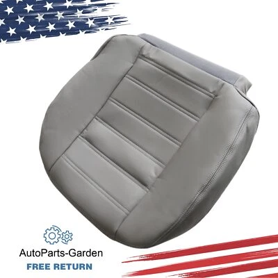 Cubierta de asiento de cuero inferior del lado del conductor gris para Hummer H2 2003 a 2007 Foto 1 de 4