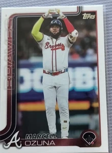 2025 Topps Chrome Series 1 - Marcell Ozuna #160  - Bild 1 von 2