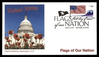 Mayfairstamps US FDC 2010 US Flag Purple Mountains First Day Cover aau_29195 - Image 1 of 2