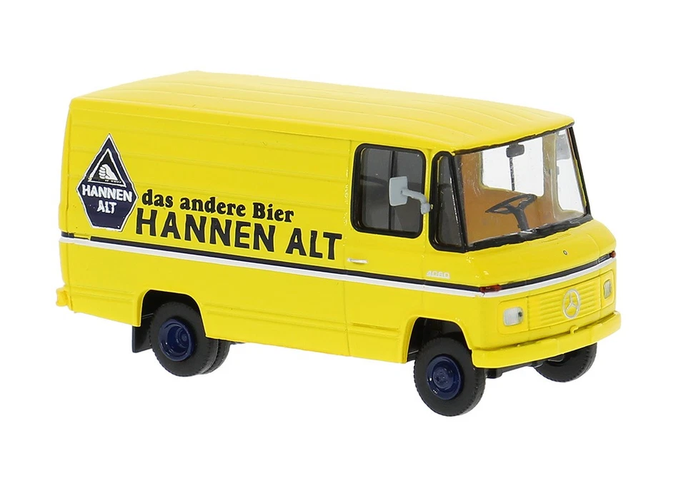 Brekina 36855 Mercedes L 406 D Kasten, "Hannen Alt"- Harald Ertl, Bj.1967, NEU - Bild 1 von 1