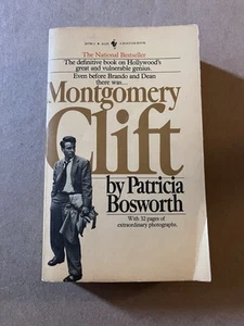 MONTGOMERY CLIFT by Patricia Bosworth vintage 1980 Bantam paperback STAR BIO - Imagen 1 de 3
