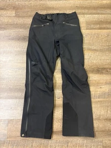 Patagonia Pantalone Uomo Medio Nero Sci Snowboard Impermeabile Guscio Impermeabile - Foto 1 di 11
