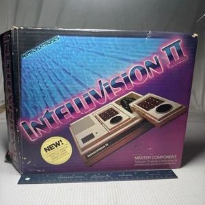 Intellivision II Master Component Console CIB (Powers On, No Game Or RF) Mattel - Picture 1 of 18