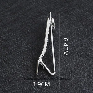 Fashion Men Musical Note Tie Clip Silver Business Tie Statement Decor Jewe^d QH - Picture 1 of 7