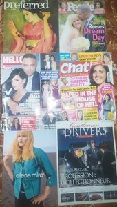 Luxury Magazine Lot: Hello! People, Fashion, Cars, Lifestyle - 6 Diverse Issues - Picture 1 of 7