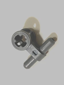 LEGO Technic Parts: Pneumatic Hose and Axle Connector, #99021, Dark Bluish Gray - Picture 1 of 1