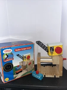 Grúa de carga Thomas & Friends Sodor con carga y caja Sodor azul magnético - Imagen 1 de 7