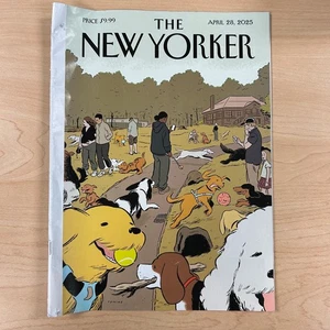 The New Yorker Magazine 28. April 2025 Lucky Dogs Cover Condé Nast - Bild 1 von 4