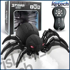 Toys for Kids RC Spider Robot Remote Control with Spray/Light/Music - Picture 1 of 12
